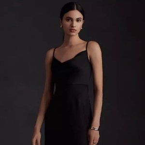 *NEVER WORN* BHLDN Cali Satin Charmeuse Midi Dress